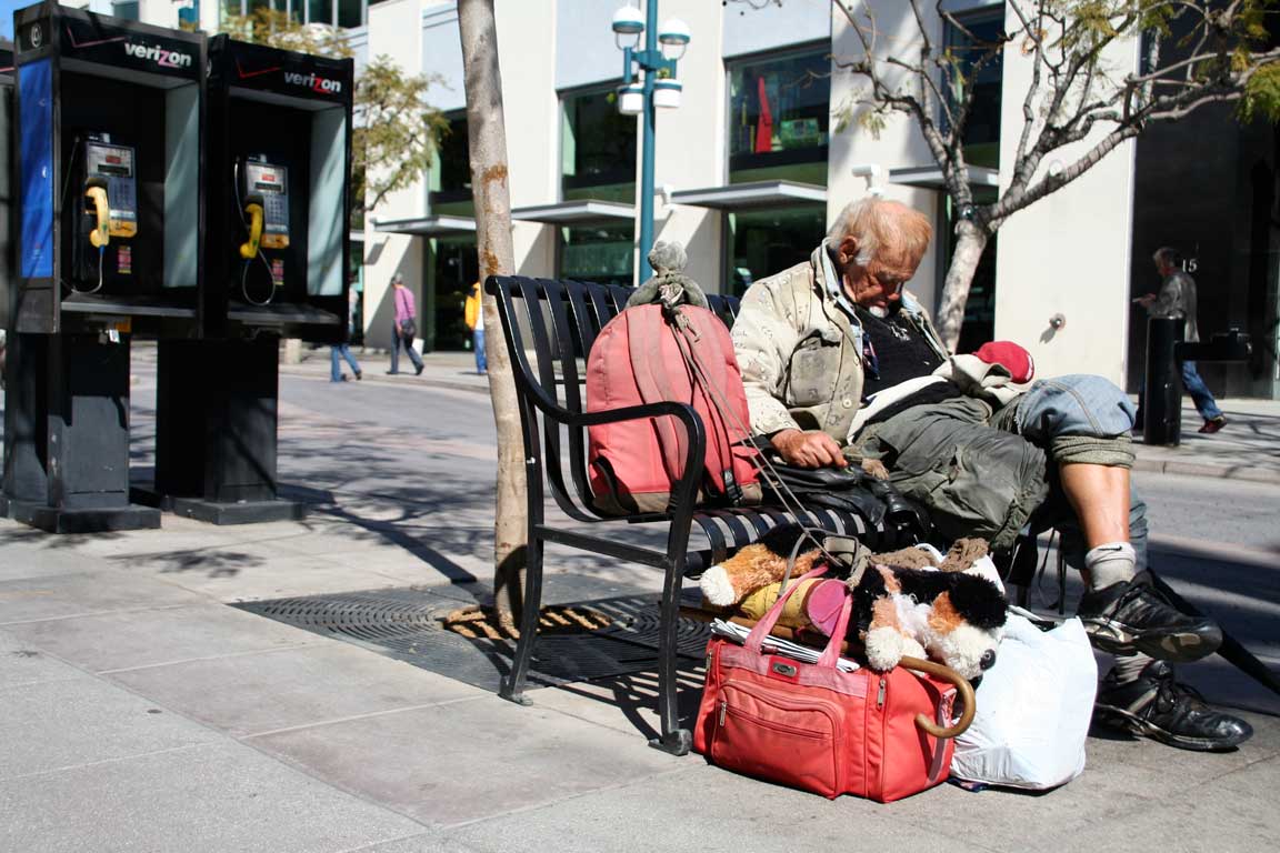 homeless