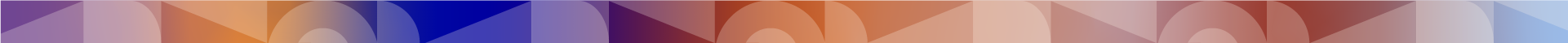 Abstract Geometric Pattern With Overlapping Triangles And Arches In Shades Of Orange, Blue, Red, And Beige, Creating A Layered, Translucent Effect Across A Horizontal Strip.