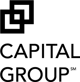 Black Capital Group Logo With Two Interlocking Square Outlines Above The Words “CAPITAL GROUP” In Bold, Uppercase Letters On A Light Background.
